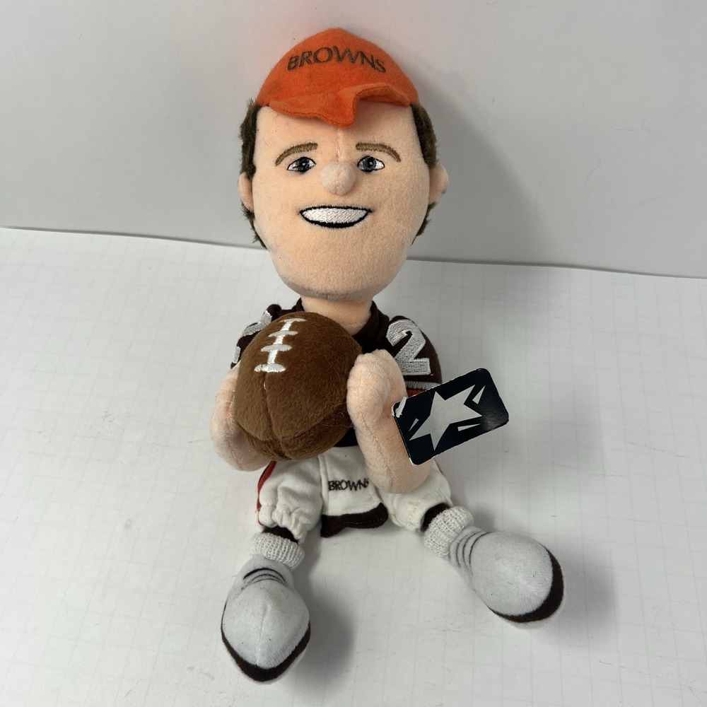1999 Tim Couch Cleveland Browns Rookie NFL Plush Stuffed Toy Doll #2